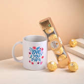 Cute Mug N Chocolates Duo For Dad