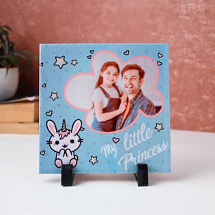 Cute Personalised Tile for Daughter