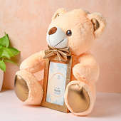 Cute Teddy With Photo Frame Big 15 Inch for Valentine's day