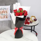 Timeless Red Roses Bouquet