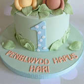 Cutest Jungle Themed First Birthday Cake Online