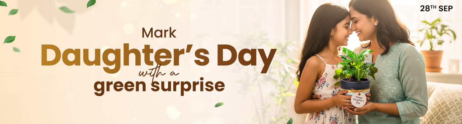 Buy plants for daughters day