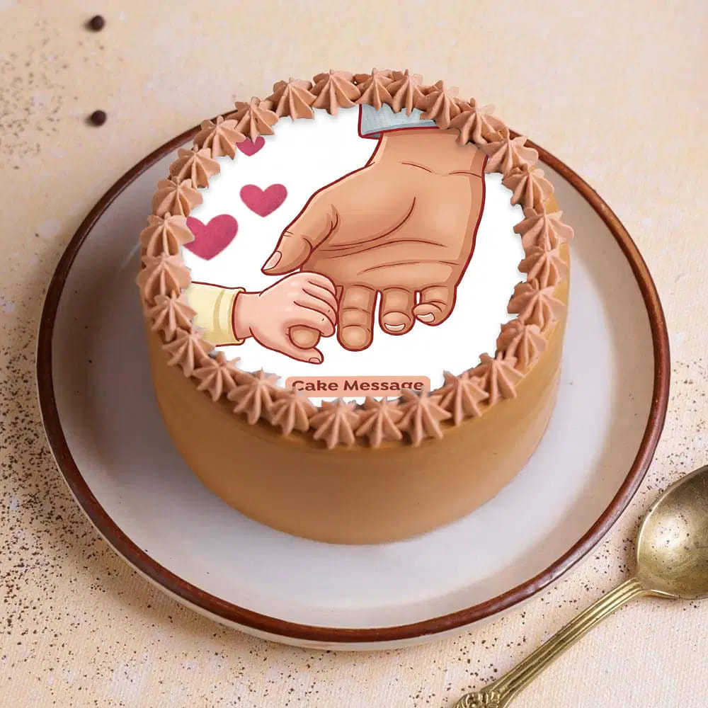 Dad By My Side Bento Cake