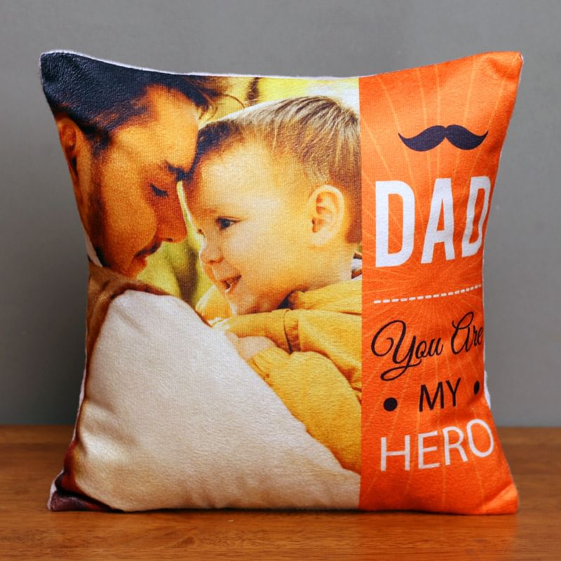 Personalised Photo Cushions For Dad