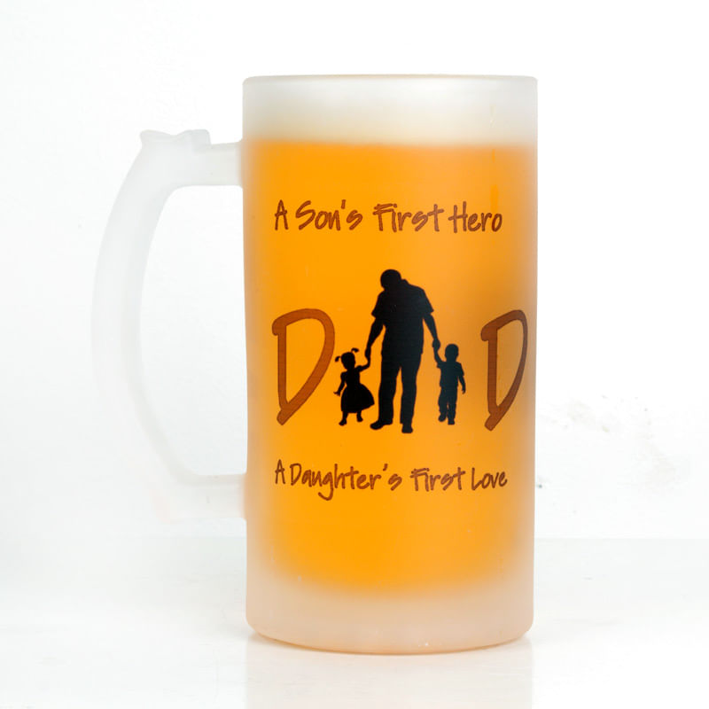 Trendy Fathers Day Beer Mug