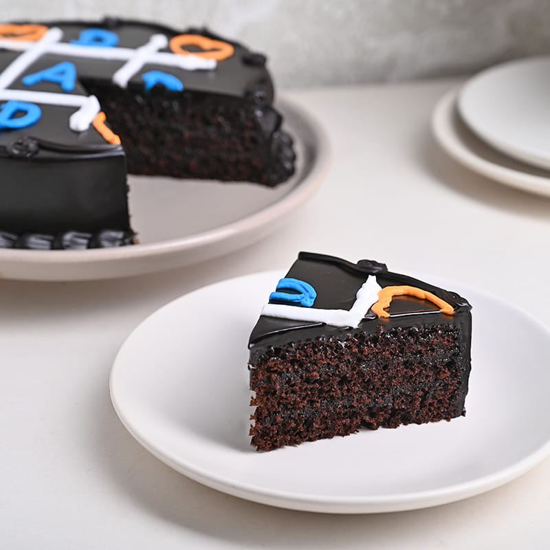 Dad XO Choco Cake