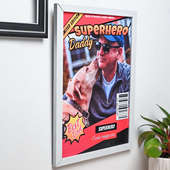 Superhero Frame For Fathers Day