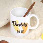 White Printed Mug For Fathers Day