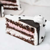 Slice View Dainty Black Forest Cake Online