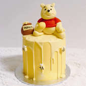 Buy Dainty Pooh Fondant Cake Online