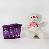 Dairy Milk And Teddy