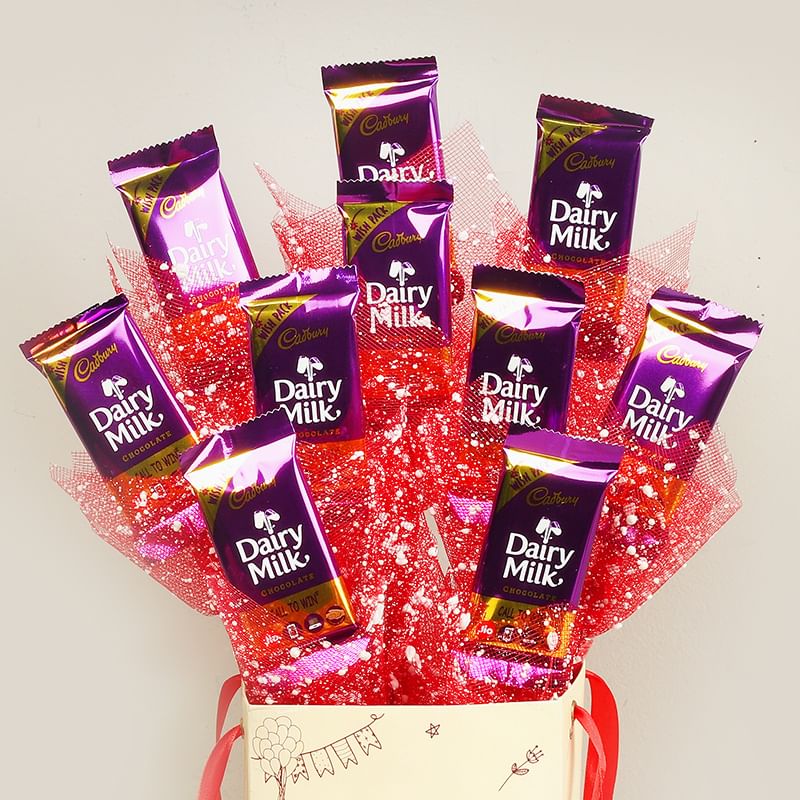 Dairy Milk Bouquet - Best Birthday Gift