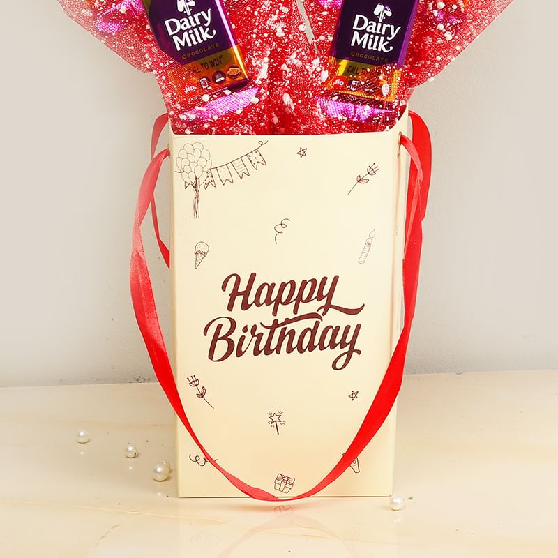 Dairy Milk Bouquet - Best Birthday Gift