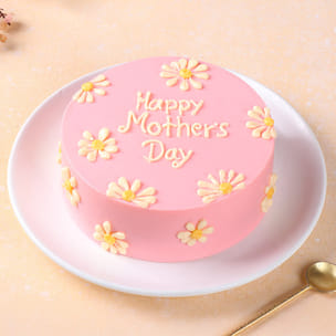 Daisy Canvas Mothers Day Cake