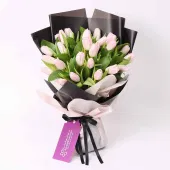 Chic Tulip Charm Bouquet