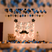 Dashing Birthday Balloon Decoration