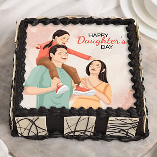 Daughters Day Chocolate Cake