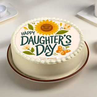 Daughters Day Sunshine Cake