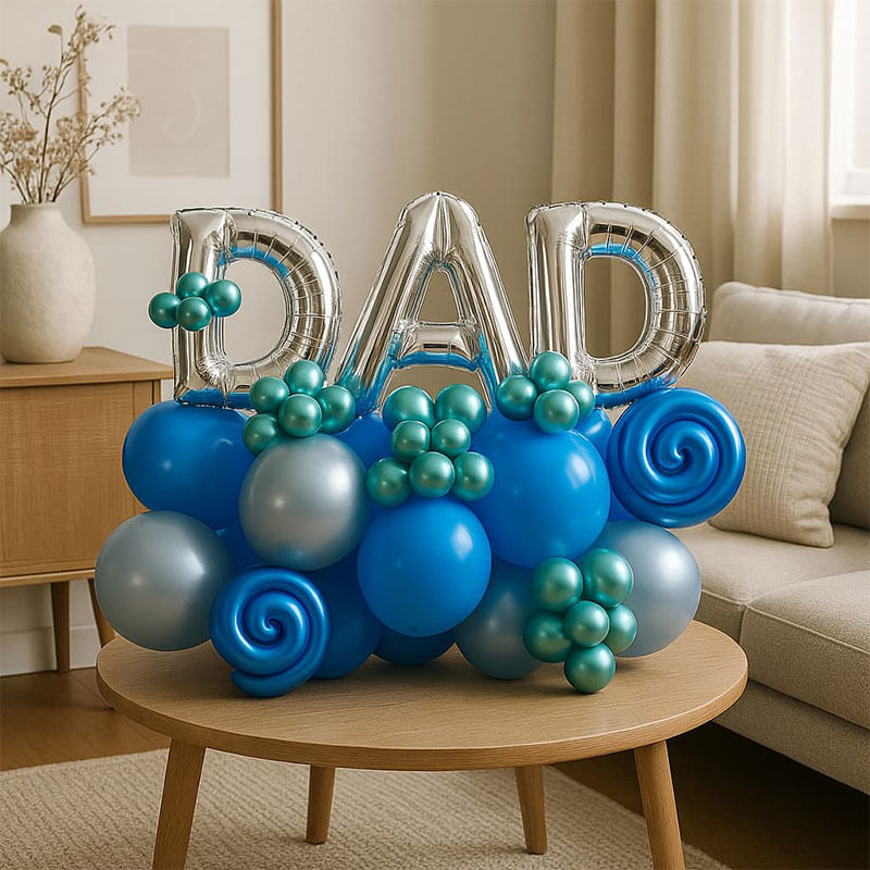 Dazzling Dad Balloon Decor