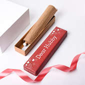 Order Dear Hubby Brown Scroll for Valentines Day