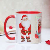 Santa Themed Personalised Mug Chritmas Gift