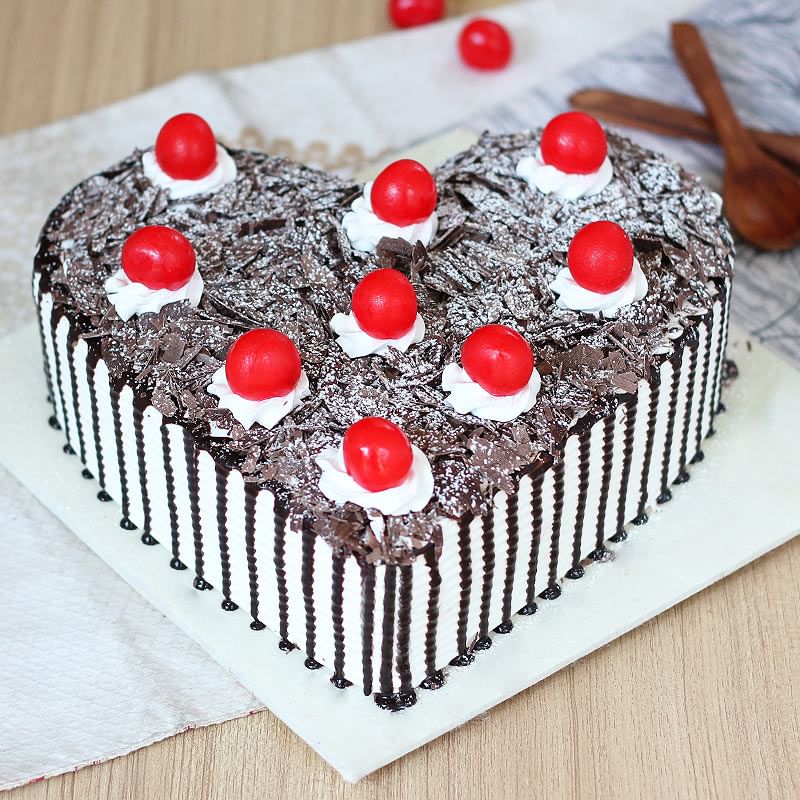 Decadent Black Forest Cake with Normal View
