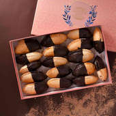 Delectable Chocolate Dipped Gujiya Holi Gift Box