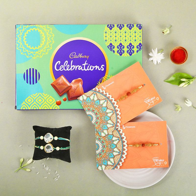 Order Delectable Rakhi Combo Online