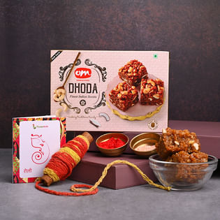 Delicious Dhoda Barfi N Mauli-Singapore