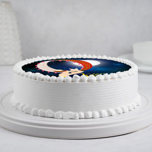 Delicious Karwa Chauth Cake