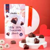Delicious Milk Chocolate Hearts