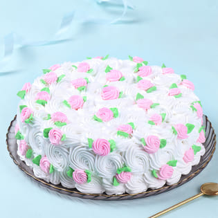 Rose Cream Strawberry Delight