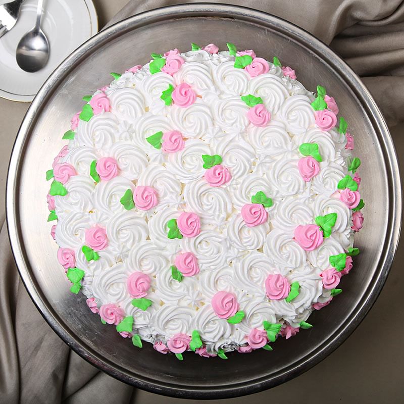 Rose swirls - Buy Cake Online