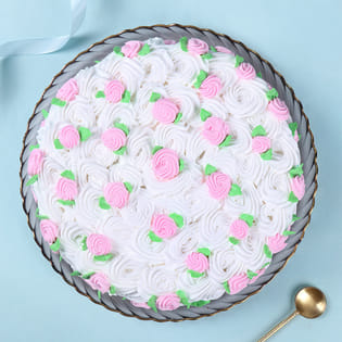 Rose Cream Strawberry Delight