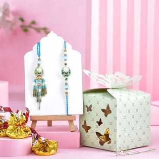 Delightful Bhaiya Bhabhi Rakhis N Handmade Chocolates