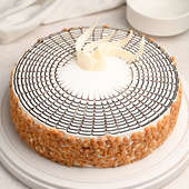 Delish Butterscotch Cake Same Day & Midnight Delivery