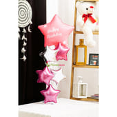Deluxe Starry Birthday Balloon Bouquet