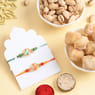 Designer Beaded Rakhi Duo With Sweets N Nuts