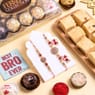 Designer Bhai Bhabhi Rakhi N Sweet Choco Hamper