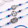 Designer Motifs Beaded Rakhi Trio-Aus