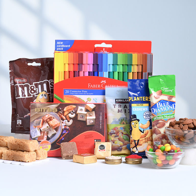 Designer N Kids Rakhi With Festive Treats