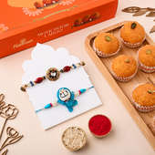 Designer N Kids Rakhi With Motichoor Ladoo