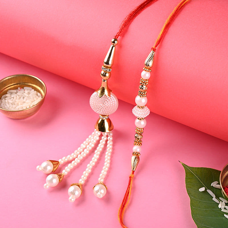 Designer Lumba Rakhi With Chocolates Combos For Brother Online rakhi view