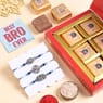 Designer Rakhi Trio With Mewa Bites