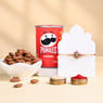 Designer Rakhi With Almonds N Pringles