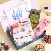 Designer Rakhi With Luxury Treat Box