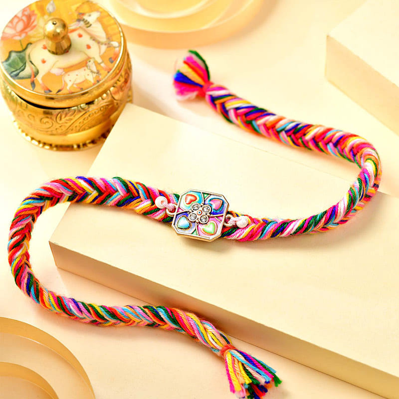 Designer Rakhi With Mewa Bites