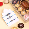 Designer Rakhis Trio Set With Ferrero Collection