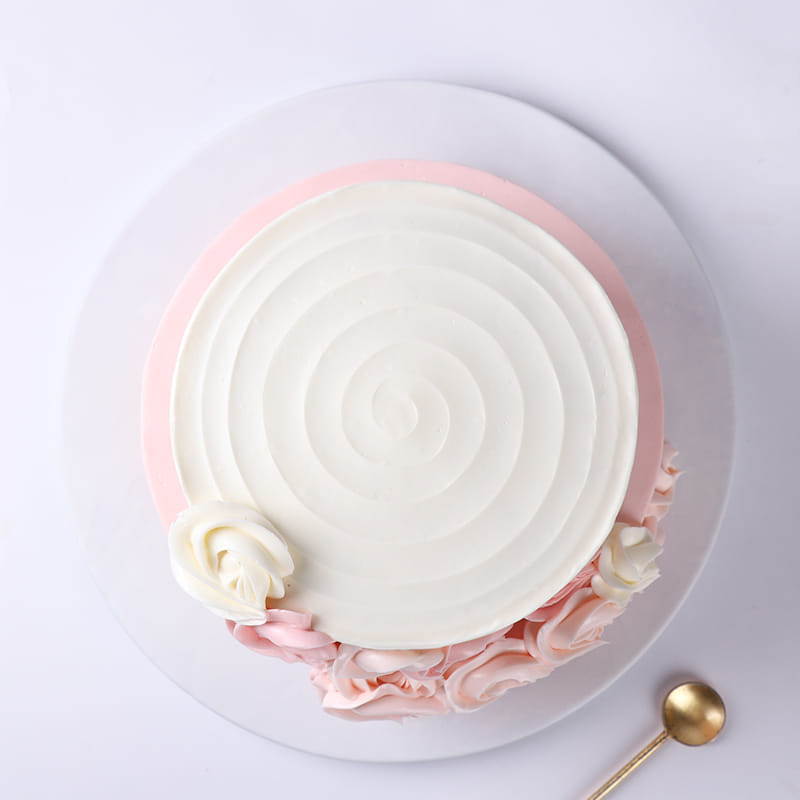 Designer Rose Blossom Cake