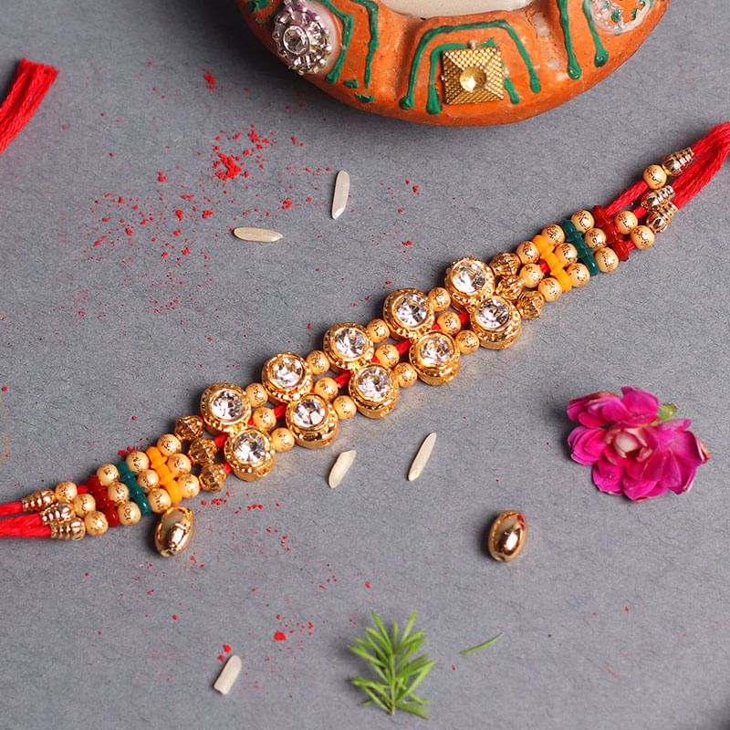 Designer Stone Rakhi